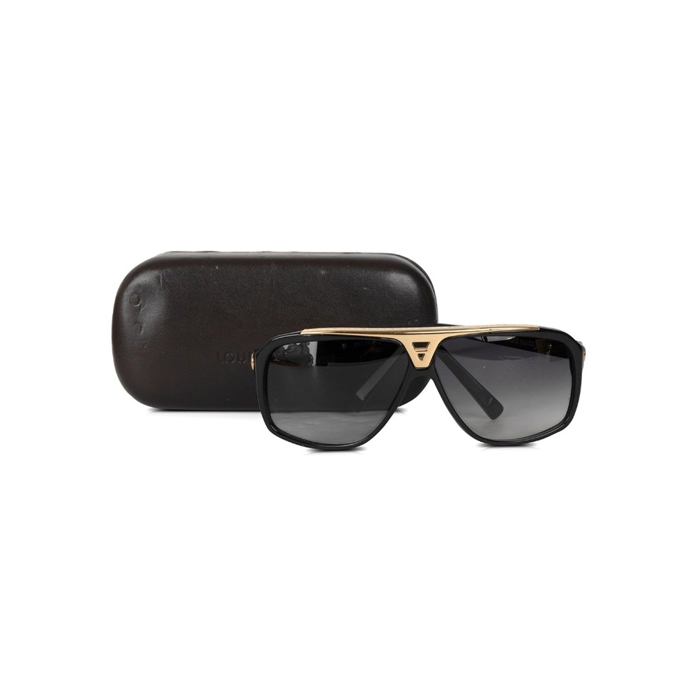 Collector’s Louis Vuitton Millionaire Evidence Square Sunglasses with Case/ box